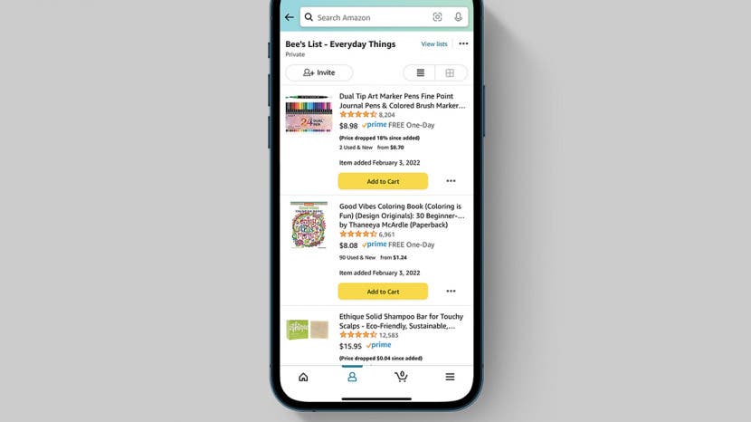 Comment trouver facilement la liste de souhaits Amazon de quelquun