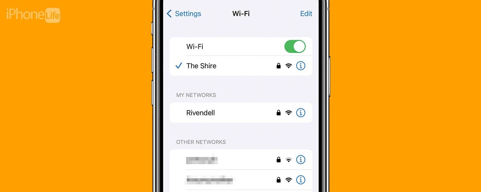 Comment trouver facilement le SSID sur iPhone iOS 17
