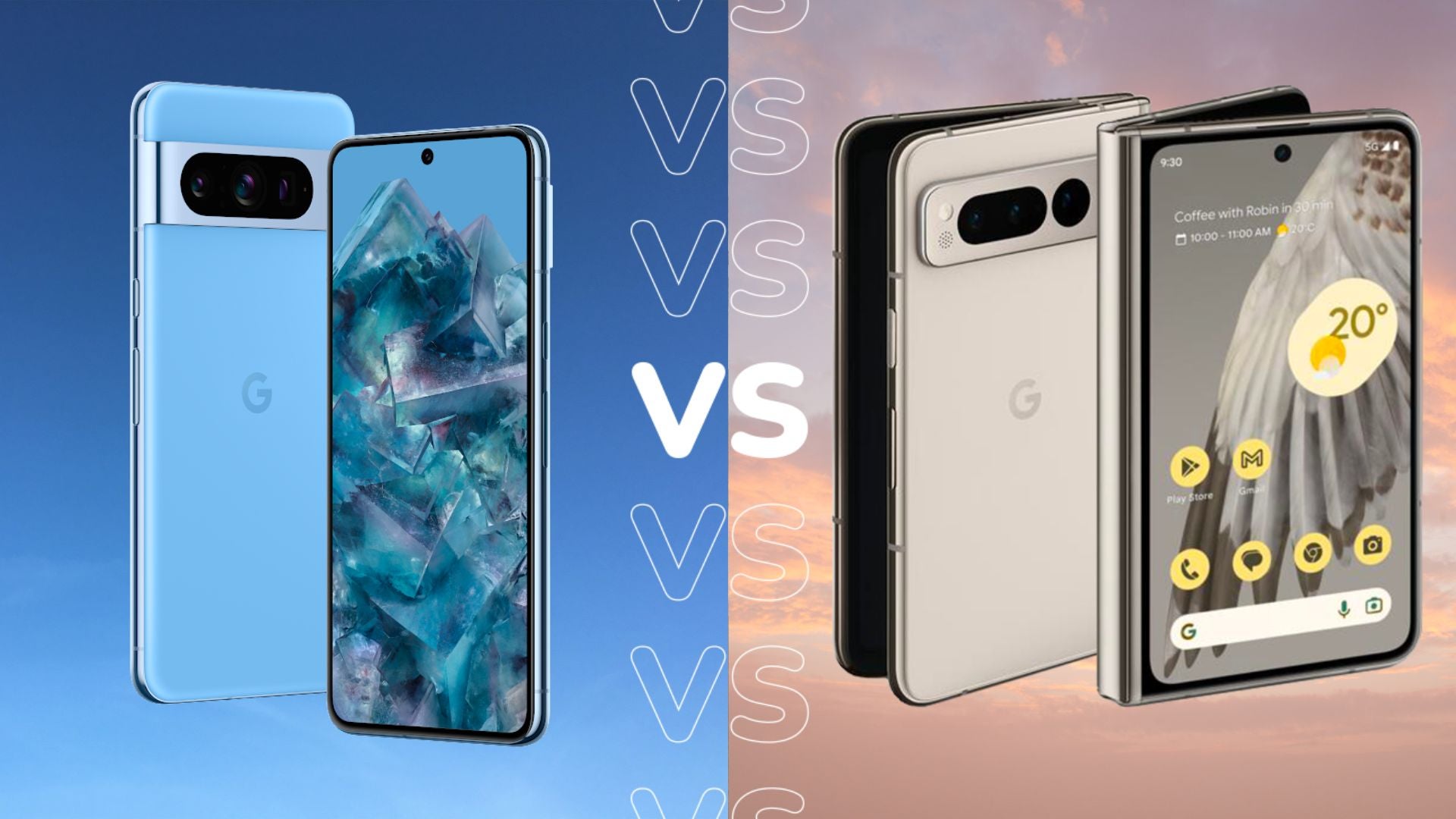 Google Pixel 8 Pro vs Google Pixel Fold quelle