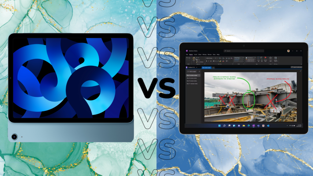 Microsoft Surface Go 4 vs Apple iPad Air 2022