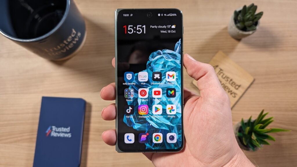 écran de couverture ouvert OnePlus