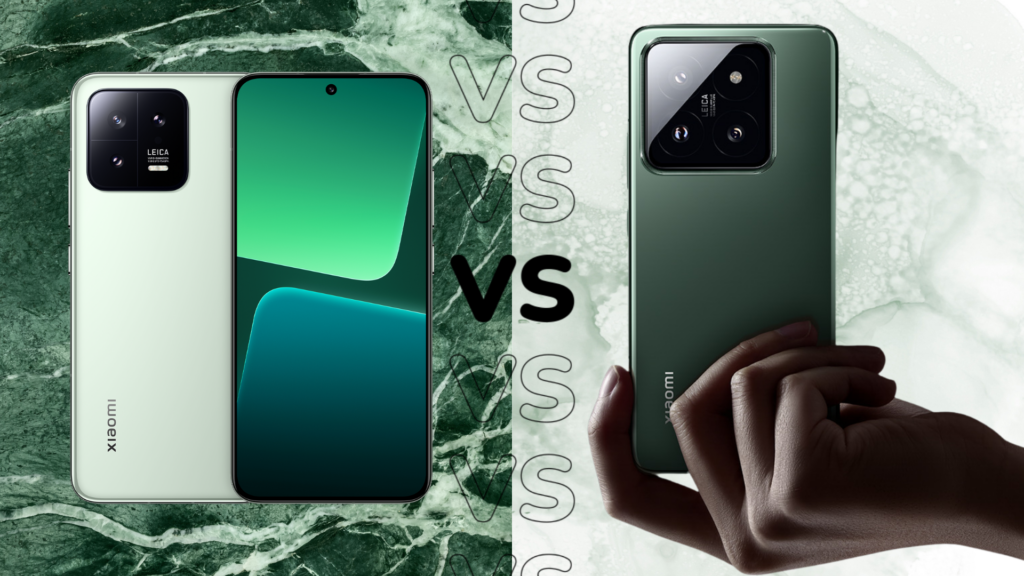Xiaomi 14 vs Xiaomi 13 toutes les grandes mises