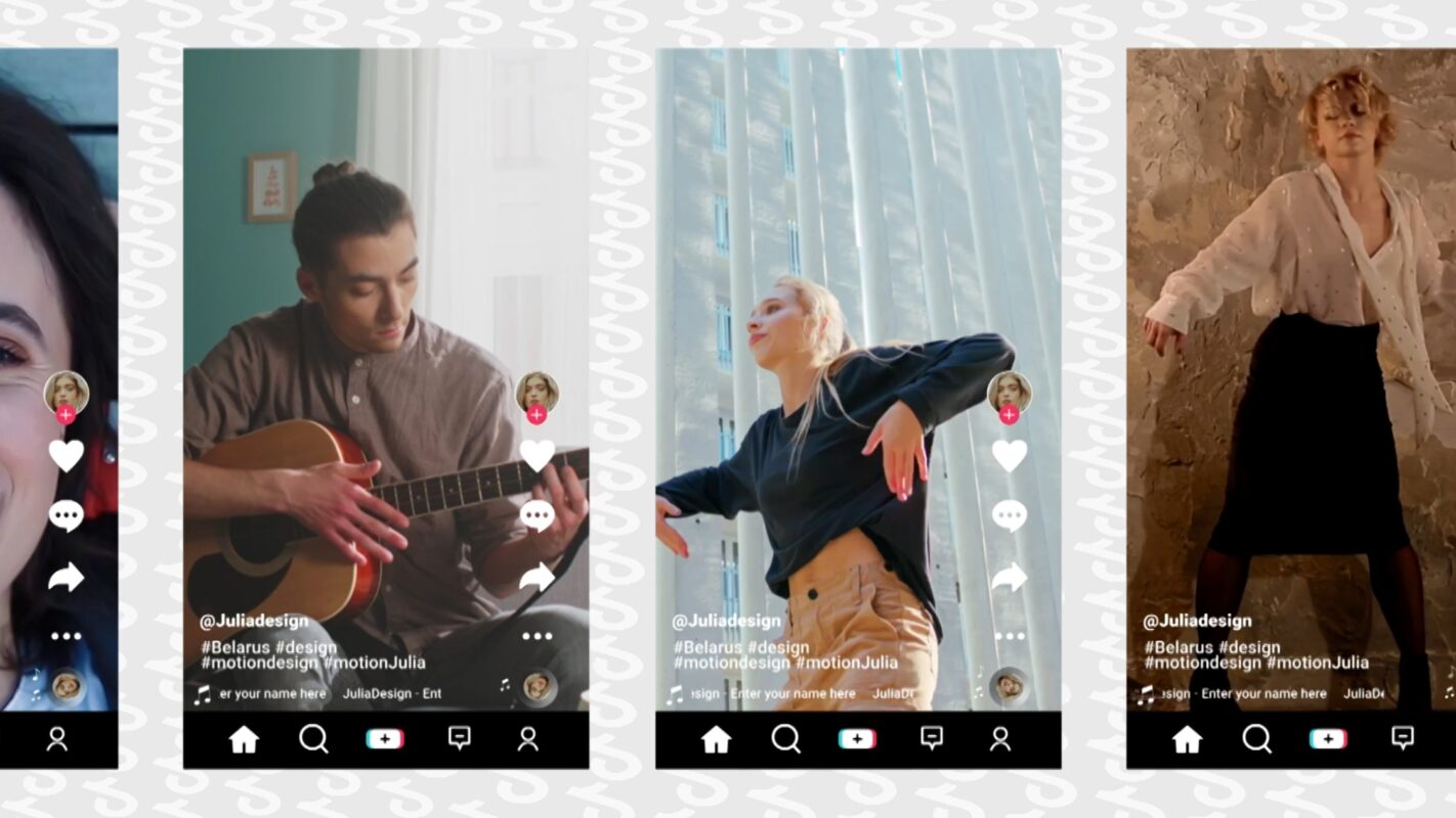 Pack promotionnel TikTok sur les réseaux sociaux. Top 10 des modèles de réseaux sociaux Premiere Pro