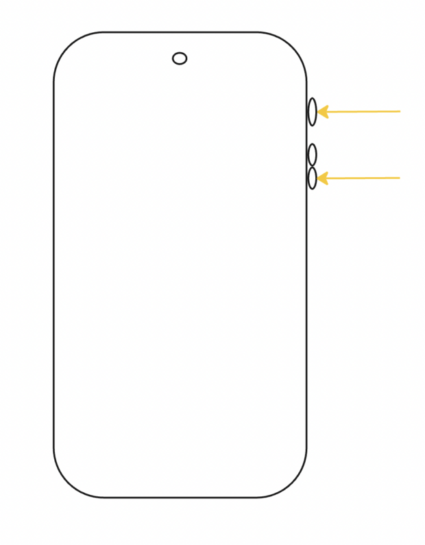 Boutons d'alimentation et de réduction du volume Samsung