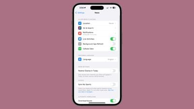 ios 17 2 activités en direct de Apple News