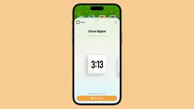 ios 17 2 widget horloge