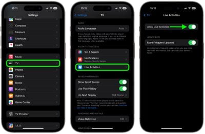 application de télévision