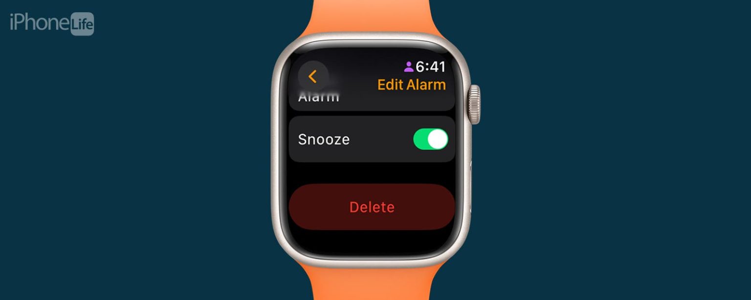 1700243317 Comment supprimer une alarme sur Apple Watch iOS 17