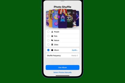1700545740 Utiliser Photo Shuffle pour voir un album specifique iOS 17