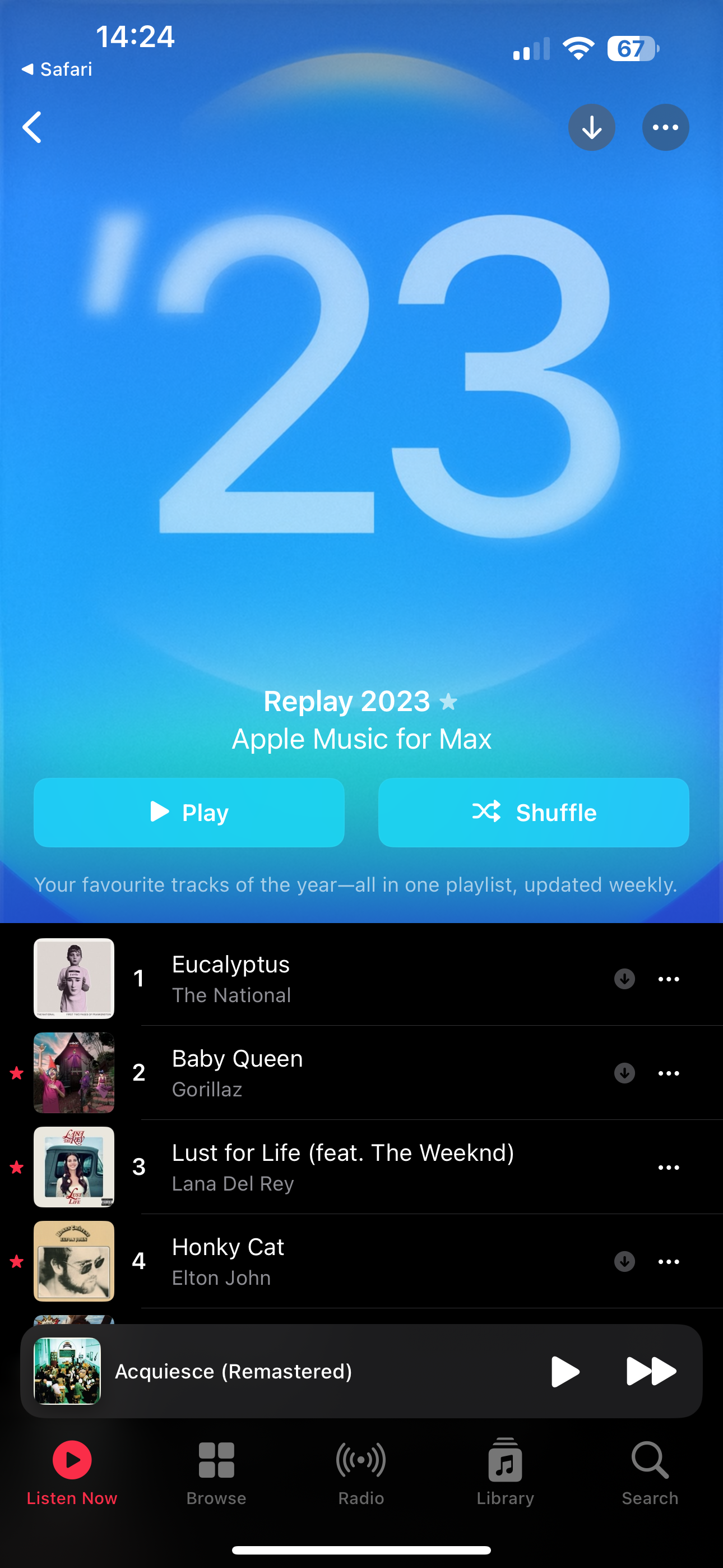 1701187290 721 Comment obtenir Apple Music Replay 2023