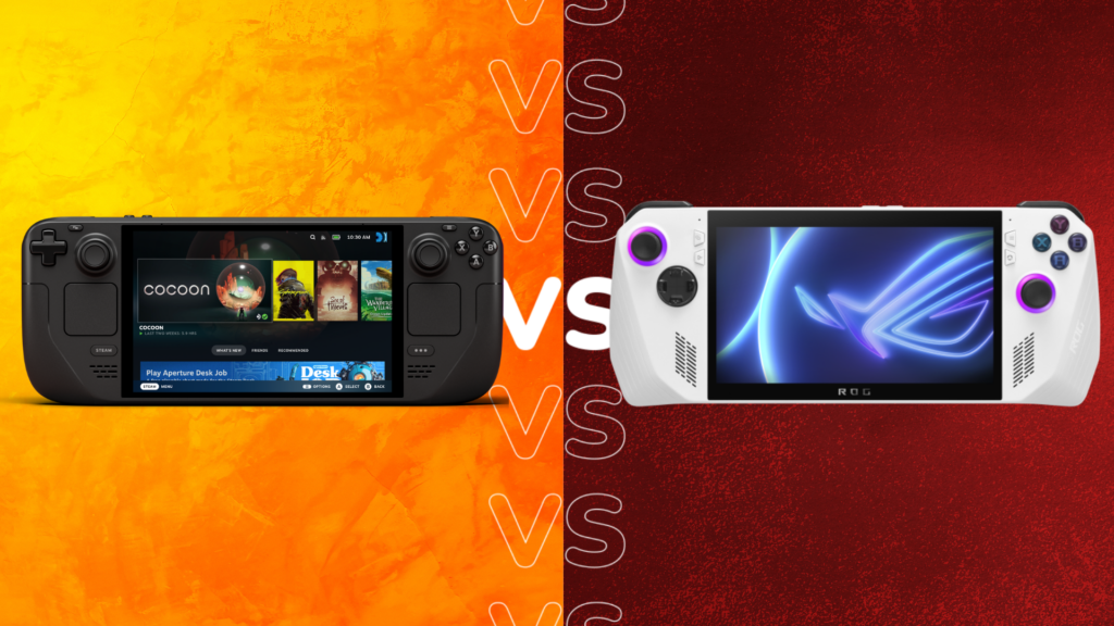 1701336294 Steam Deck OLED vs Asus ROG Ally quelle est