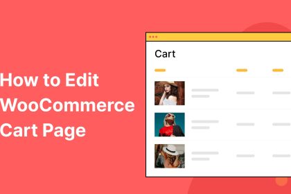 Comment modifier la page du panier WooCommerce
