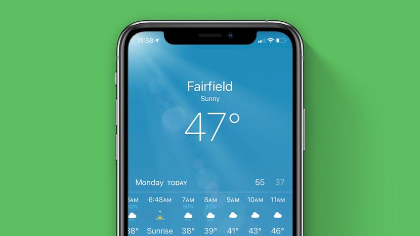 Comment verifier les previsions meteo sur votre iPhone