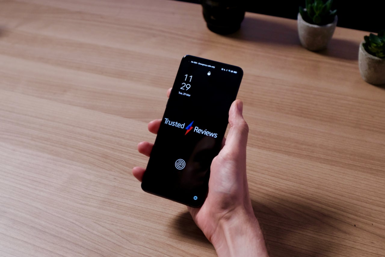 Écran d’accueil sur l’Oppo Find X5 Pro