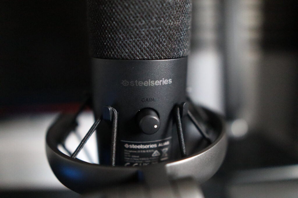 Cadran de gain du microphone - SteelSeries Alias