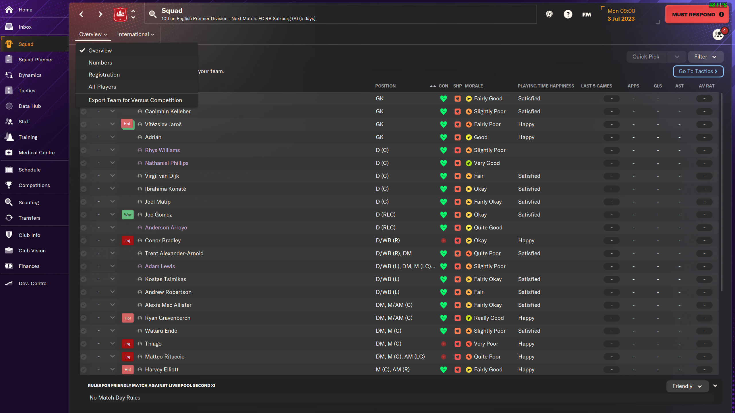 1701883520 702 Comment inscrire des joueurs dans Football Manager 2024