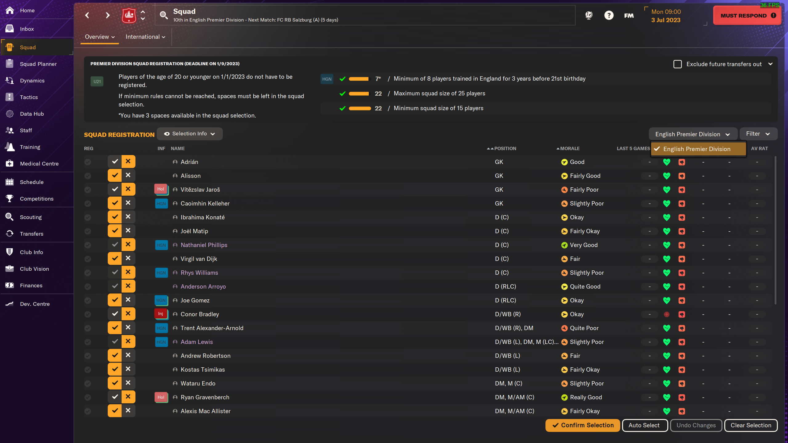 1701883520 758 Comment inscrire des joueurs dans Football Manager 2024