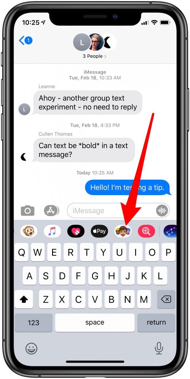 1702453773 588 Comment utiliser les autocollants Memoji pour reagir aux messages