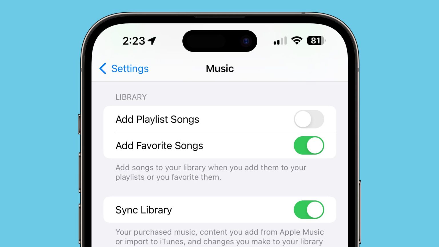 1702637361 Comment empecher lajout de chansons preferees a la bibliotheque musicale