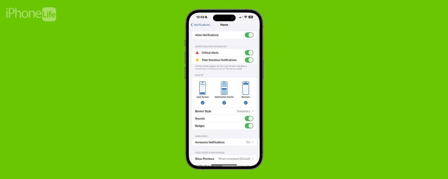 1702786375 Corrige iPhone bloque sur les alertes critiques de la maison