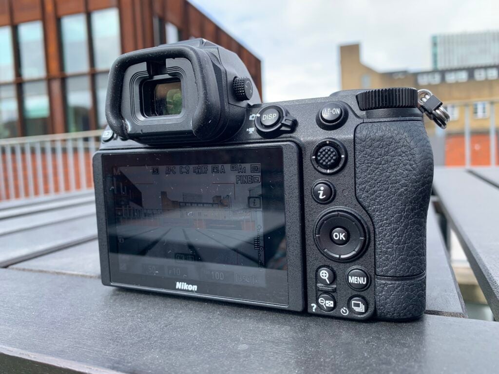 Boutons du Nikon Z7 II