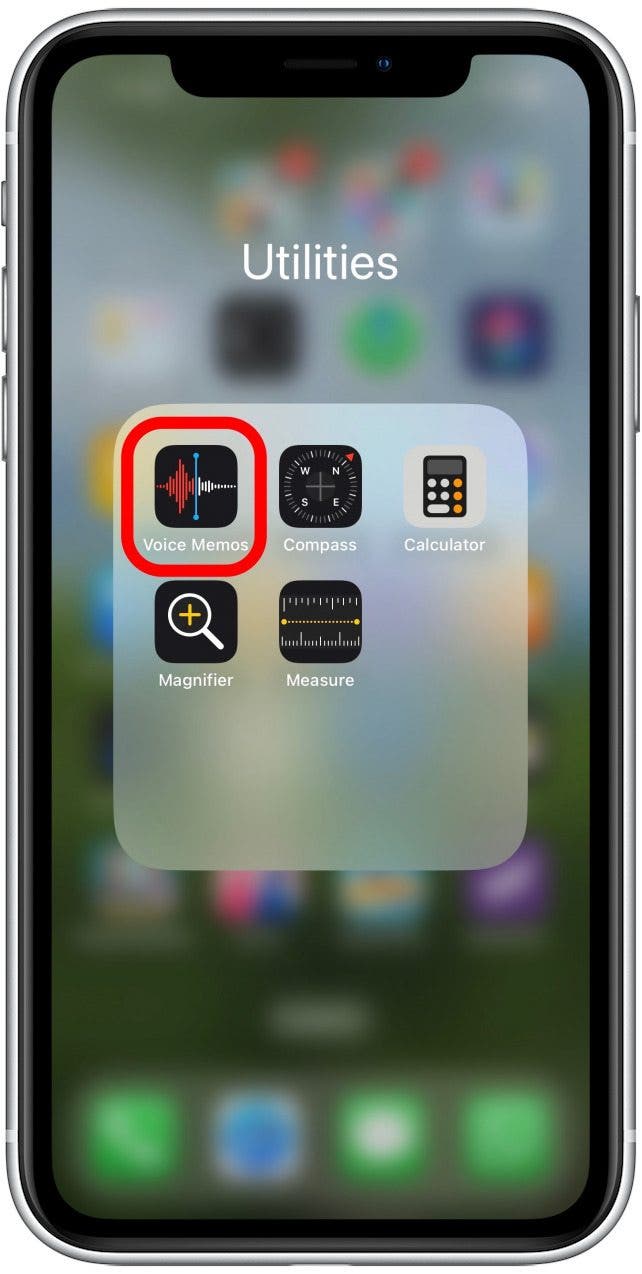 appuyez sur mémo vocal où les messages vocaux sont-ils enregistrés sur iPhone