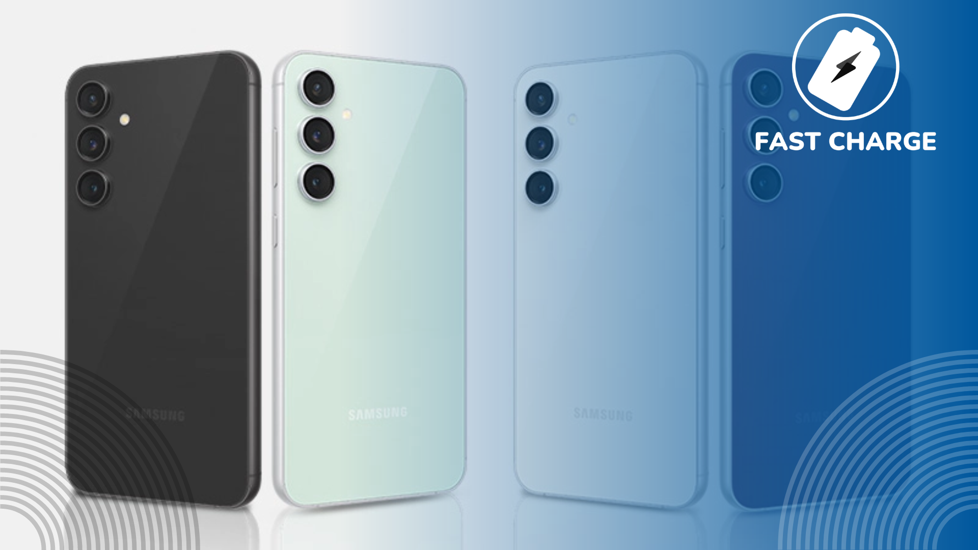 Charge rapide le Galaxy S23 FE est un
