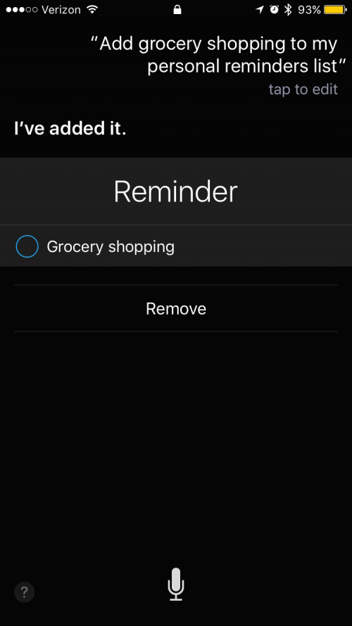 Comment utiliser Siri pour ajouter des rappels a des listes