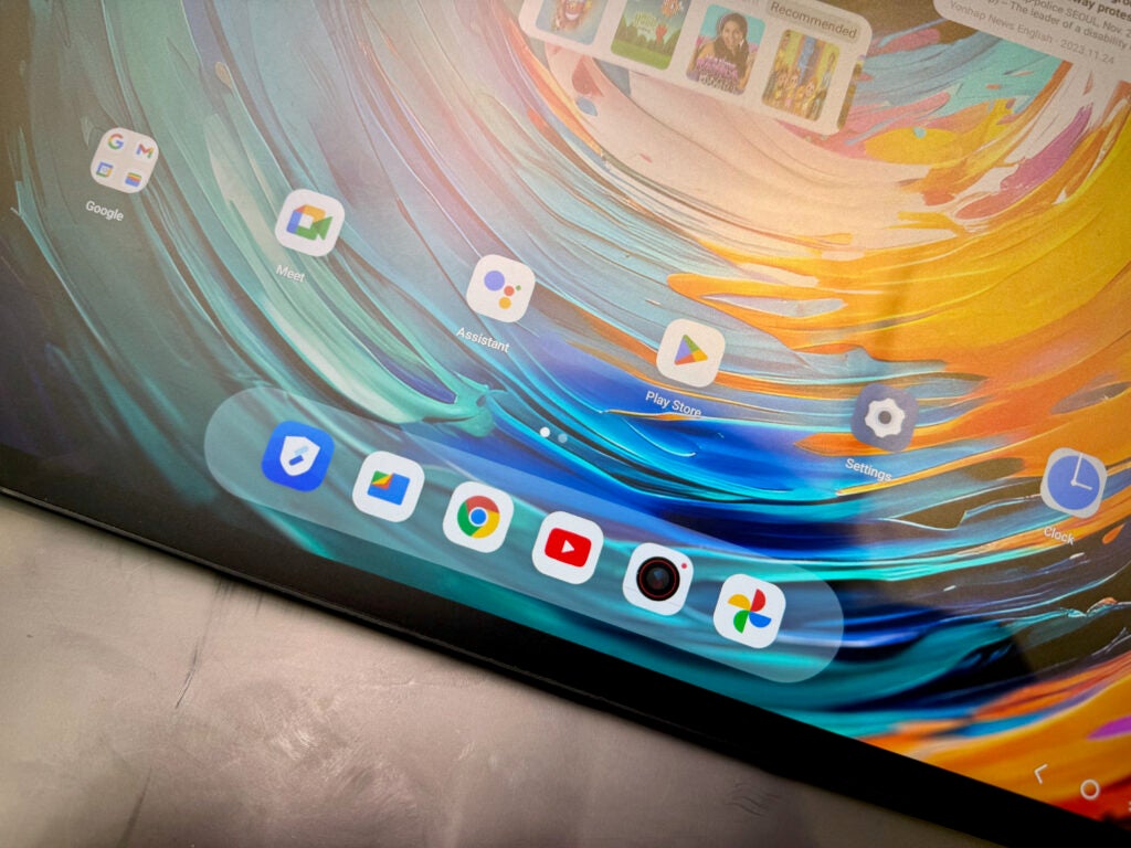 Écran TCL Nxtpaper 14 Pro inférieur