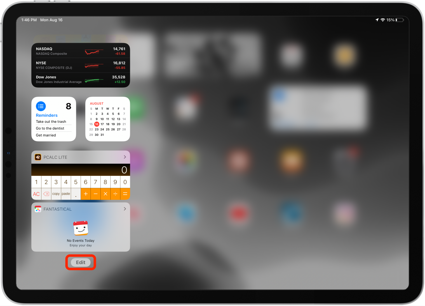 1705567767 485 Comment ajouter des widgets sur iPad aujourdhui