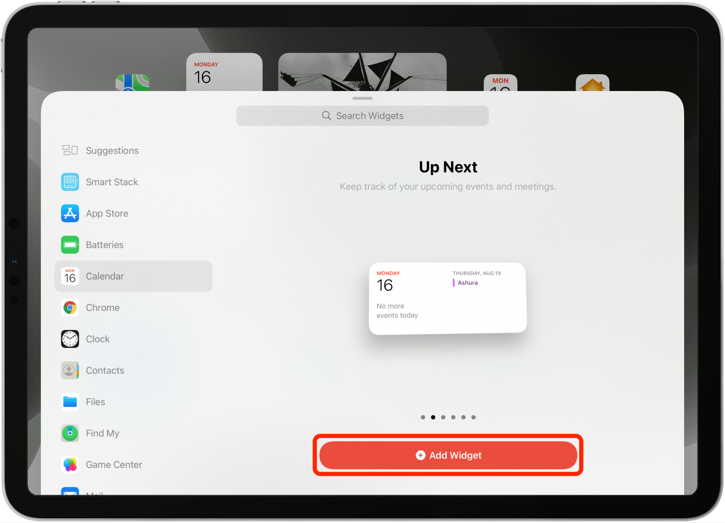 1705567774 503 Comment ajouter des widgets sur iPad aujourdhui