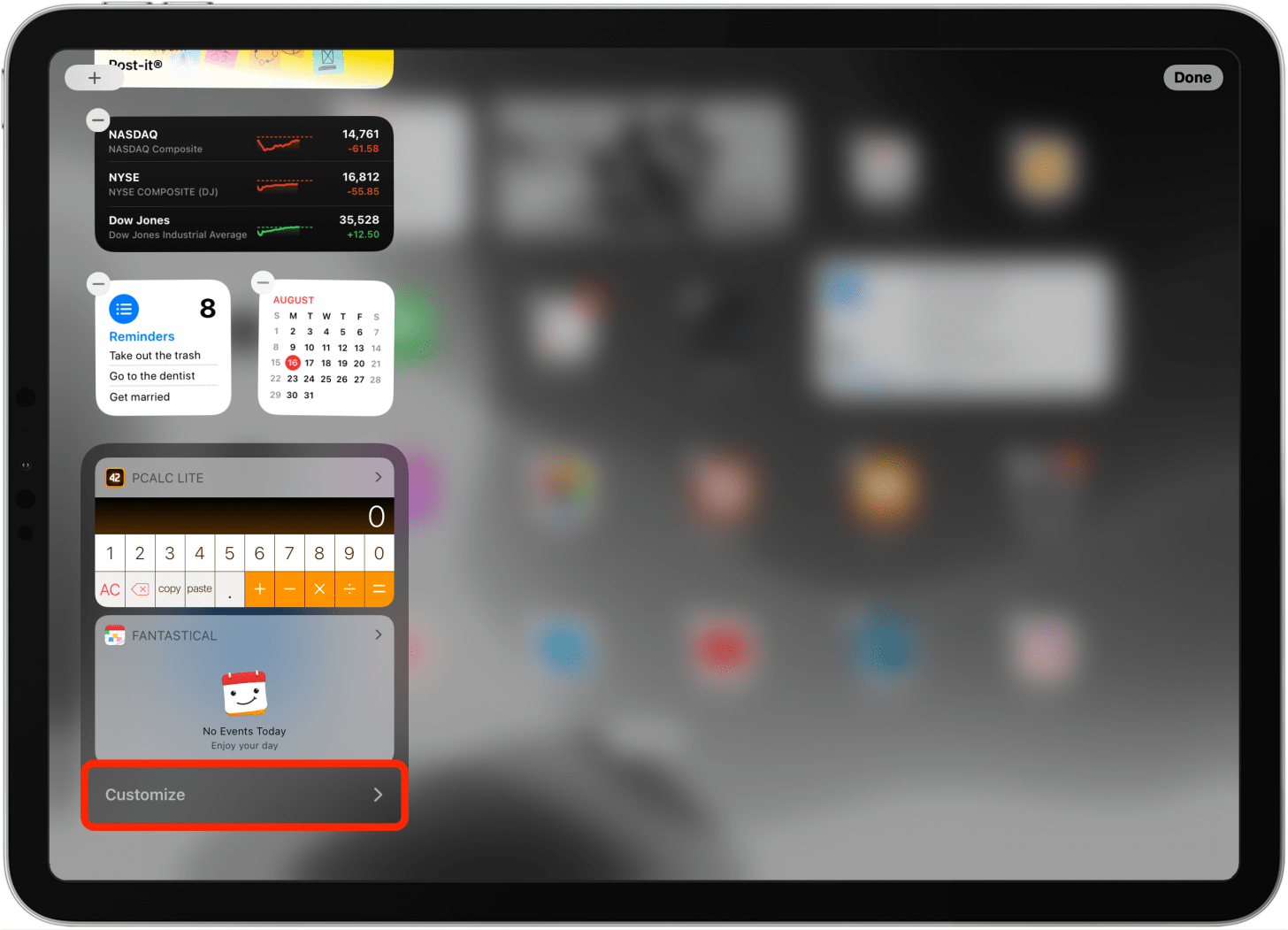 1705567775 174 Comment ajouter des widgets sur iPad aujourdhui