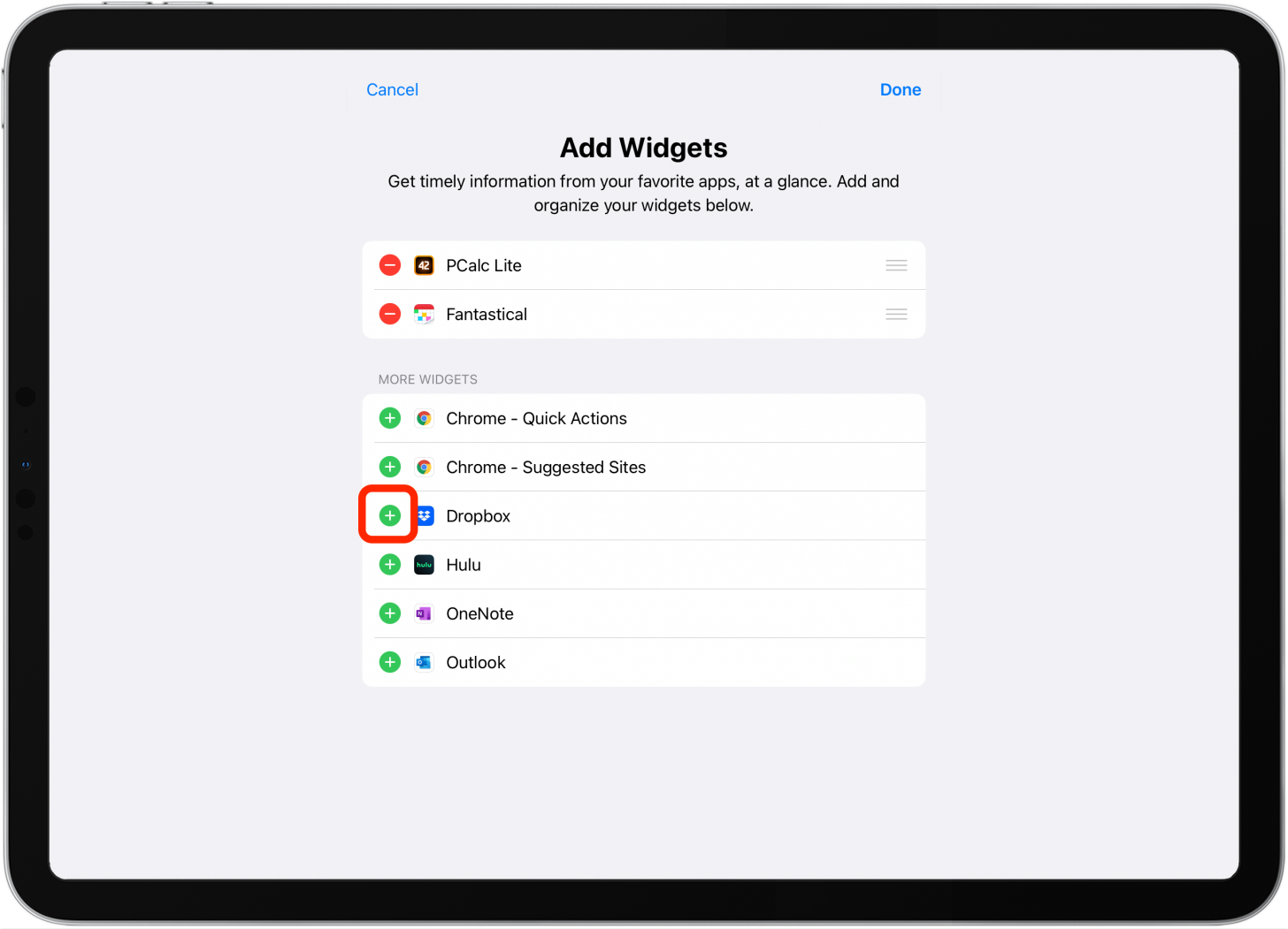 1705567779 409 Comment ajouter des widgets sur iPad aujourdhui