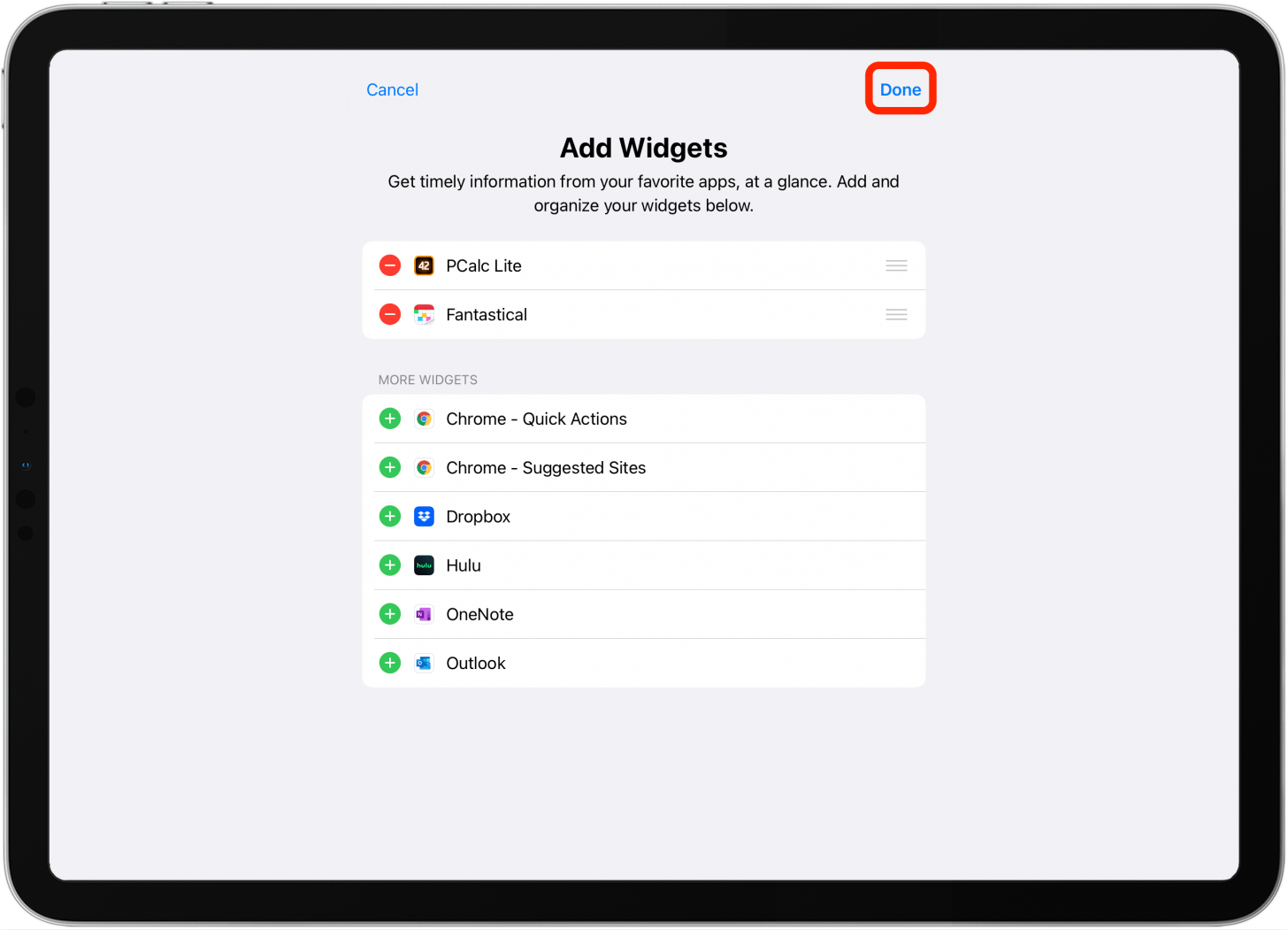 1705567780 557 Comment ajouter des widgets sur iPad aujourdhui