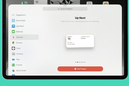 1705567791 Comment ajouter des widgets sur iPad aujourdhui
