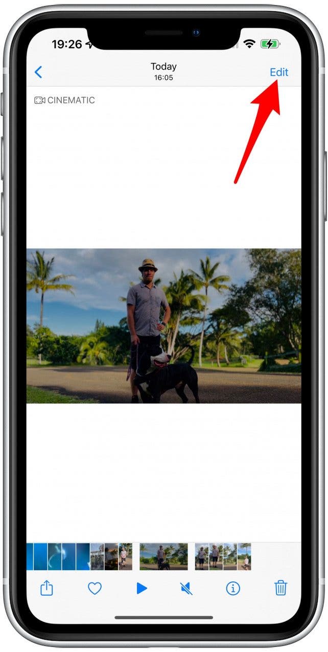 Si vous n'aimez pas les modifications apportées, vous pouvez appuyer à nouveau sur Modifier.