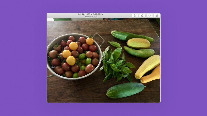 Comment incliner et faire pivoter des photos sur Mac