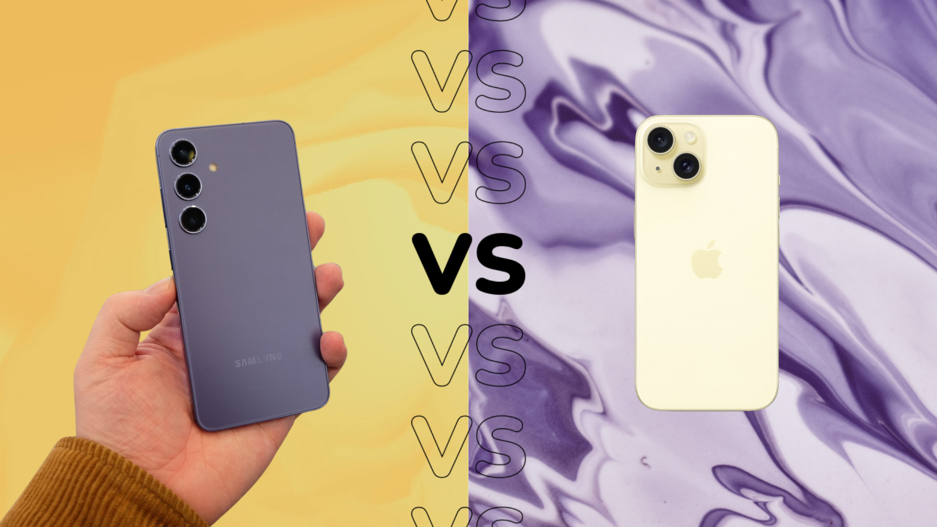 Samsung Galaxy S24 vs iPhone 15 comment se comparent ils