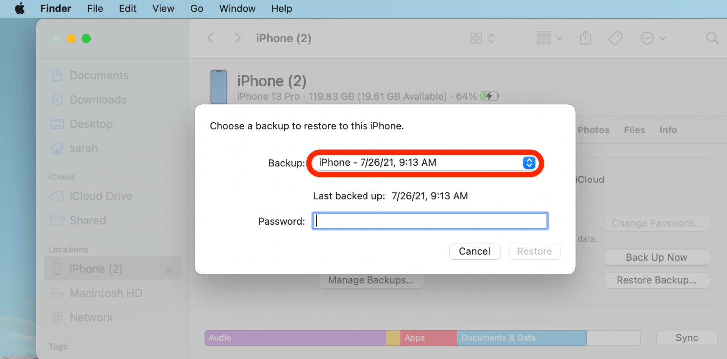 appels supprimés iphone