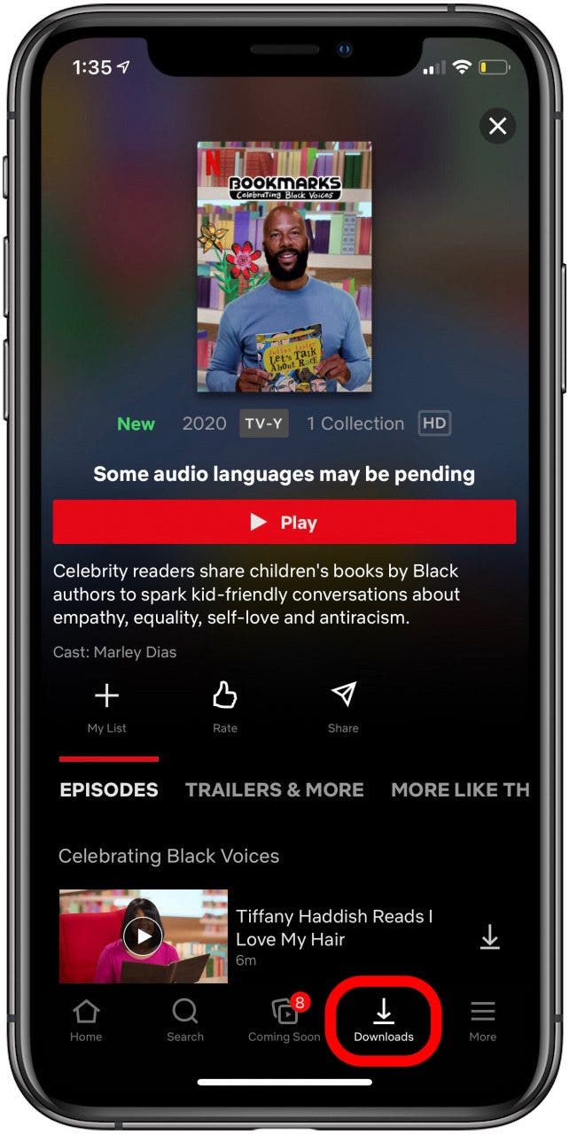 télécharger des films sur Netflix