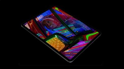 écran ipad coloré