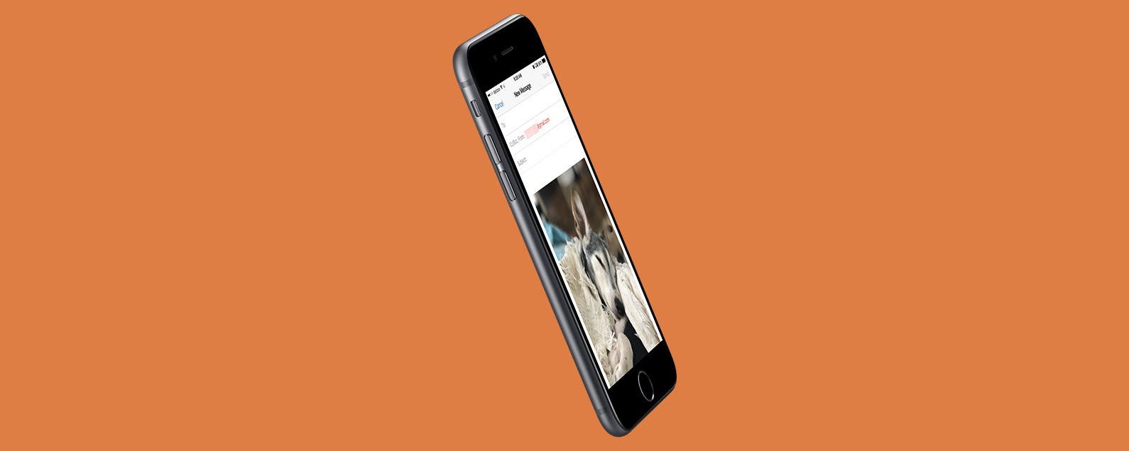 Comment envoyer des photos par courrier electronique depuis un iPhone