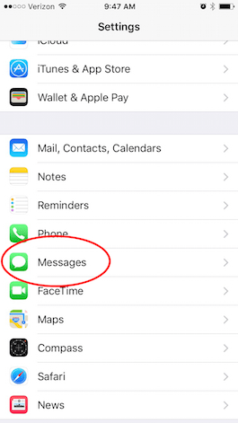Comment envoyer instantanément des photos dans des messages 