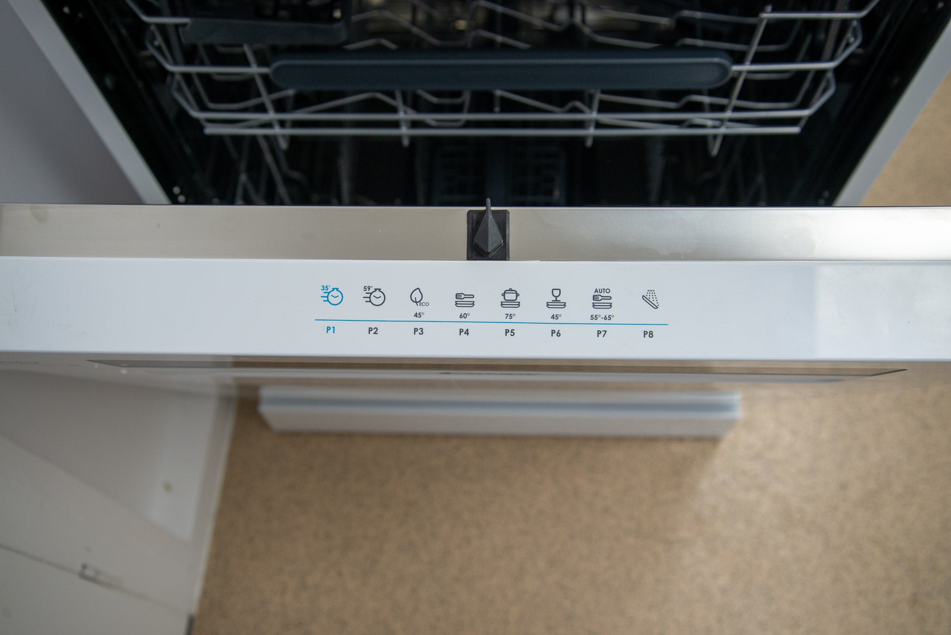 Cycles de lavage Candy CF 57CF0W