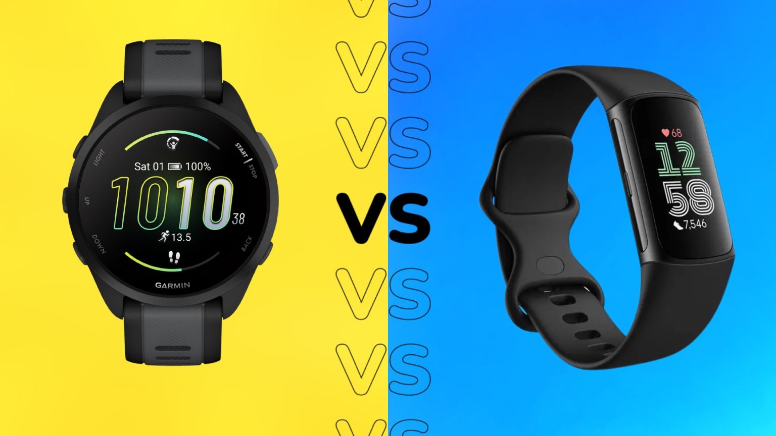 Garmin Forerunner 165 vs Fitbit Charge 6 quel est
