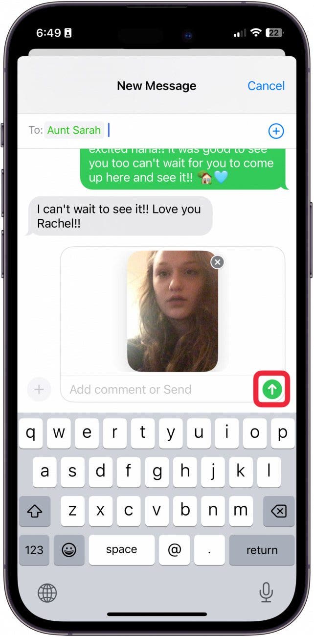 comment puis-je envoyer une vidéo d'un iPhone à un Android