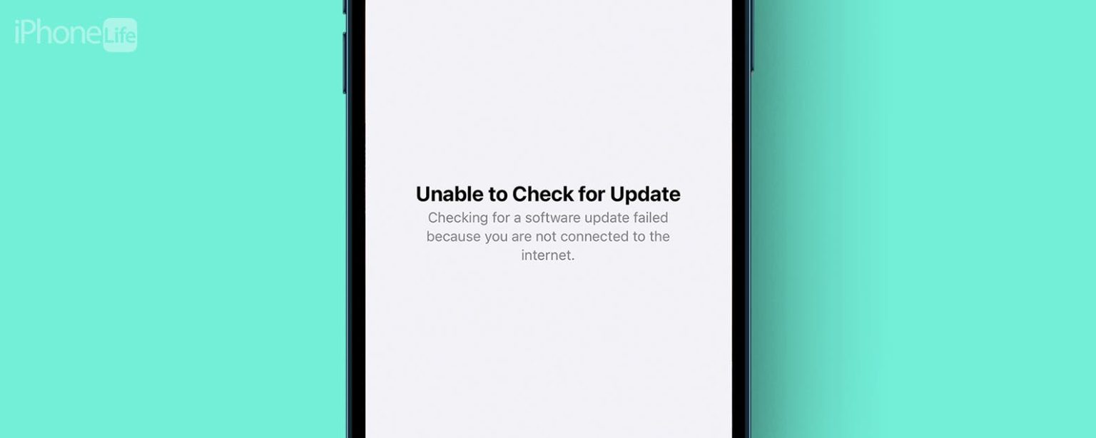 1711581185 Resolu iPhone incapable de verifier la mise a jour