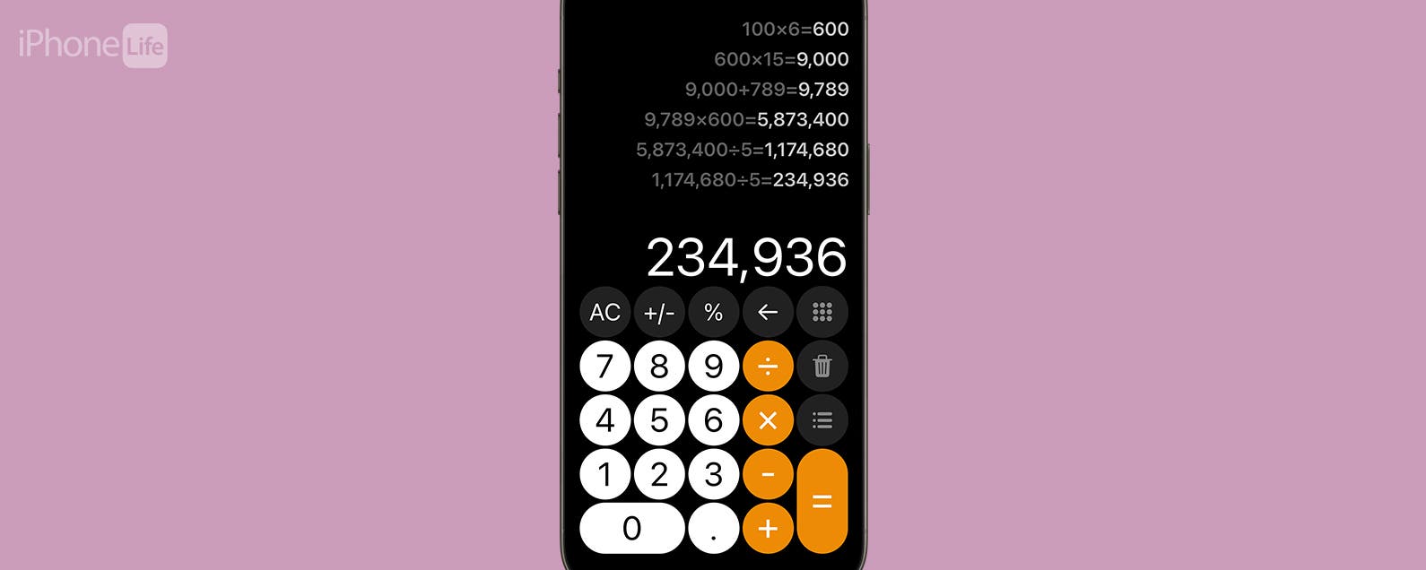 1711883574 Comment voir lhistorique de la calculatrice sur iPhone