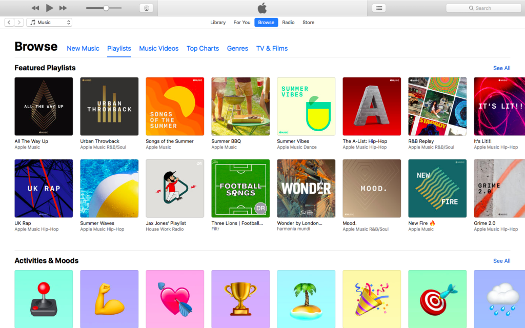 Bibliothèque Apple Music
