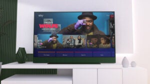 Sky Glass avec offre groupée Sky Live